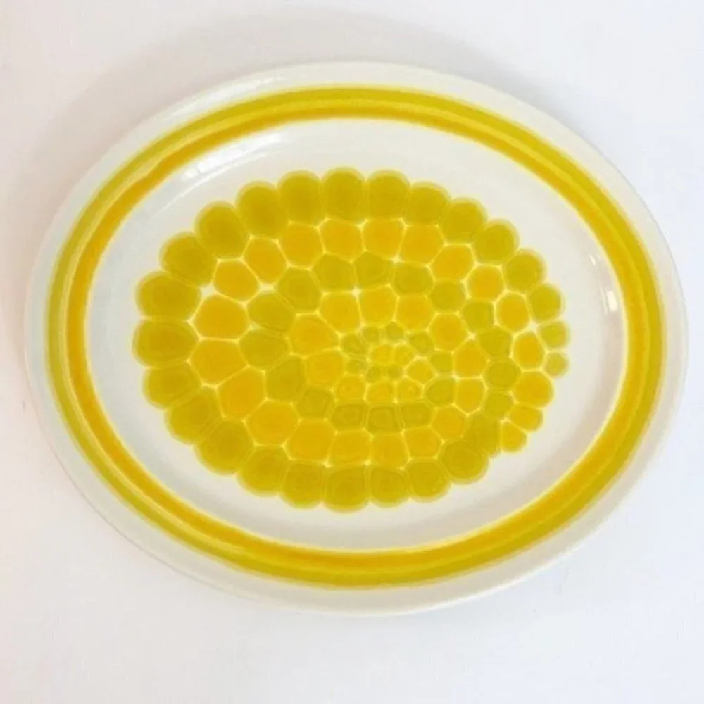 Vintage 1970 Franciscan Sundance Earthenware 102-73 Oval serving Platter 13.5